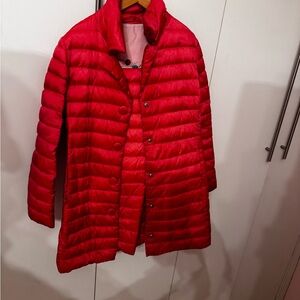 Kids dark Pink Puffer Jacket